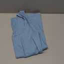 Artfish Women's Sleeveless Cotton Fitted Tank Top Form Fitting Scoop Neck Ribbed Knit Basic Cami Shirts (Large, Light Blue)