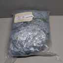 ZEBMOON 24 Pack Grey Wisteria Hanging Flowers, 3.4 Ft Fake Hanging Flowers, Artificial Wisteria Garland Vines for Wedding Room Backdrop Outdoor Patio Garden Decoration