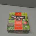 Yorkshire Tea, Red, Black Tea, String and Tagged Bags, 100 Count (Pack of 1), Refreshing, Satisfying, and Strong, Classic British Breakfast Blend, Caffeinated, Enjoy Hot or Iced, 100 Teabags (EXP 07/31/27)