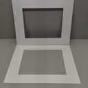 Mat Board Center, Pack of 2, 16x20 for 11x14 White Color Mats