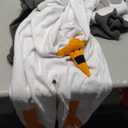 Adult Bird Onesie Pajamas Bird Cosplay Halloween Costume Homewear Pajamas for Women and Men Size L