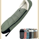 Universal Pushchair Footmuff for Babyzen YOYO/YOYO2 /Joolz/Bugaboo, Waterproof Fabric Base, Easy-Clean, Warm Foot Cover for Strollers