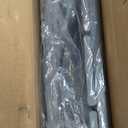 Modern Adirondack Chair, HDPE Plastic Patio Chairs for All Weather, Fire Pit Chair, Outdoor Lawn Chairs for Deck, Porch, Backyard, Garden, Black (M-1 Pack)