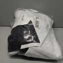 NICETOWN Full Shading Curtains 90 inches Long 2 Panels Set for Windows, Super Heavy-Duty Black Lined Blackout Curtains for Bedroom, Privacy Assured Window Treatment (White, Pack of 2, 52 inches W)