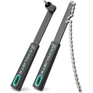 cyclists Cassette Removal Tool Sets - Chain Whip & Lock Ring Tool for Shimano HG Cassette/Freewheel Install Removal MTB Road Bike 7 8 9 10 11 Speed