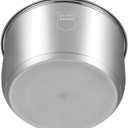 5.5-Cup (3L) 316 Stainless Steel Inner Pot Compatible with Tiger JAZ-A10U  Nonstick Rice Cooker Bowl Insert, Durable & Dishwasher Safe