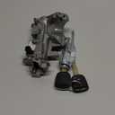 Ignition Switch Lock Cylinder Assembly with 2 Chip ID48 Keys Compatible with Honda Accord 2003-2005, CR-V 2005-2006, 2005-2008 Odyssey, Replace OE 35100-SDA-A71, 06350-SAA-G30