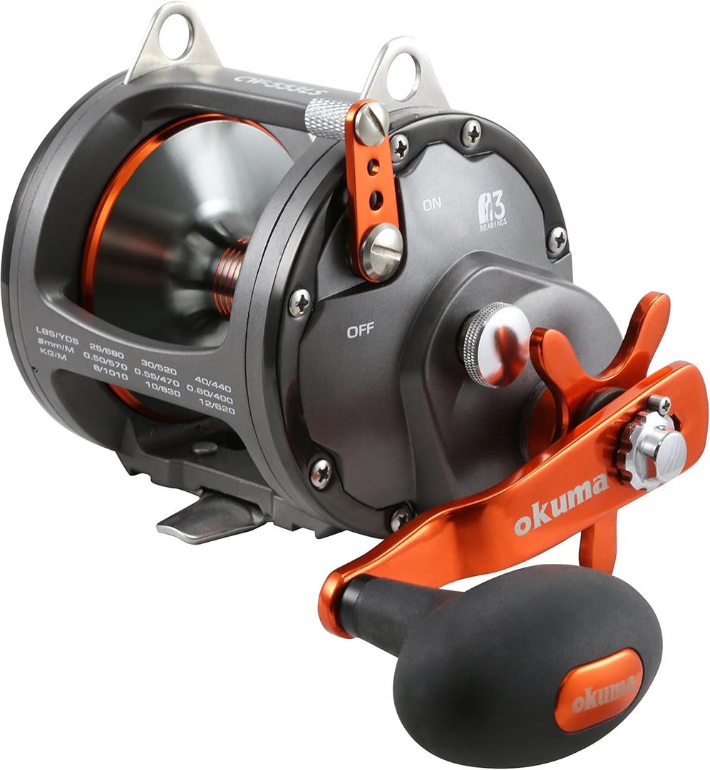 Okuma Coldwater Wireline High Speed Trolling Reel (553)