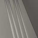 FOLKOR Canvas Floater Frame for 36x48 Modern Art Prints Paintings, DIY Metal Canvas Floating Frame with 5/6 Deep for Diamond Paintings Drawings Book Coffee Shop Classroom Artwork (Silver)