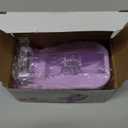 1Pcs Desktop Tape Dispenser,Adhesive Roll Holder with Weighted Nonskid Base,Office Tape Dispensers for School, Office and Home (Purple)