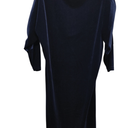 Jeanne Becker Velvet Women Dress Size XS Blue Navy