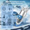 Car Charger, [Apple MFi Certified]2 Pack 48W Dual Port USB C Car Charger All Metal iPhone Fast Car Adapter with 2x3ft Lightning Cable for Carplay, Type C fast Charging for iPhone/iPad/Airpods and more