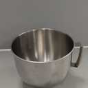 Stainless Steel Mixer bowl Fit for KitchenAid Artisan&Classic Series 4.5-5 QT Tilt-Head Mixer, 5 Quart Mixing Bowl with Handle.