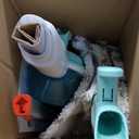 Shark Steam Mop with 2 Machine Washable Dirt Grip Pads, Removable Water Tank, Lightweight, Steam Cleaner for sealed Hard Floors, Marble, Stone, Hardwood, Tile, Laminate, White/Seafoam, S1000