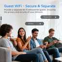 DBIT N300 2.4GHz WiFi Router with WISP Wireless Repeater Mode Internet Router for Security Cameras, IoT Smart Home Devices - Guest Network, Internet Access Control, WPA2, WPS, Easy Setup (T1 Pro)