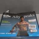 Ally Peaks Pull Up Bar for Doorway | Thickened Steel Max Limit 440 lbs Upper Body Fitness Workout Bar| Multi-Grip Strength for Doorway | Indoor Chin-Up Bar Fitness Trainer for Home Gym Portable (silver1)