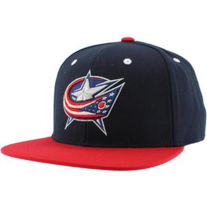 ZHATS NHL Officially Licensed Adjustable Snapback Hat Flat Bill Z11 Icon Two Color (One Size)