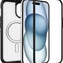 OtterBox iPhone 15 Pro | Defender Series XT Case with MagSafe, Screenless, Rugged - Non-Retail Packaging - Dark Side