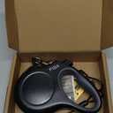 Fida Retractable Dog Leash, 16 ft Dog Walking Leash for Small Dogs up to 26 lbs, 360 Tangle Free, Black