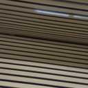 2-Pack 3D Wood Slat Acoustic Panels  Soundproofing & Noise-Absorbing Wall Decor, Natural Oak Finish, 47.3"x23.6"  for Living Room & Home Office