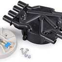 big-autoparts Ignition Distributor Set Brass Terminals Distributor Cap and Rotor Kit compatible with Chevrolet GMC Cadillac Vortec V8 5.0l 5.7l 7.4l Compatible Part Number DR474 DR331