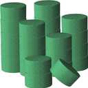 Flower Foam Block Round DIY Flower Arrangement Kit Wet Flower Foam 3 Inch 20 Pcs for Artificial Flowers, Wedding Aisle Flowers, Party Decoration