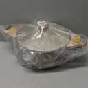 SENSARTE Ceramic Nonstick Stock Pot with Lid, 2.6/4.5/6.6/8.5 QT Soup Pot Casserole Pot, Non-toxic Healthy Pasta Pot, Large Cooking Pot Stew Pot, Induction Compatible, PFOA PFAS PTFE Free, Taupe