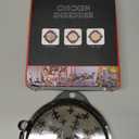 Chicken Shredder Tool Twist Large Chicken Breast Shredder Tool-Meat Shredder Meat Masher for Chicken Ground Beef Pork with Up-grated Stainless Steel Spikes Kitchen Gadgets Essentials (Black&Black)