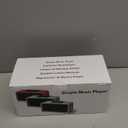 One-Button Music Player for Seniors, Simple Audiobook Player for Elderly & Dementia Patients, MP3 Player Device with 32GB TF Card, Gift for Alzheimers, Visually & Mobility-Impaired (Cyan)