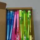 iGeeKid 24 Pack 2 Style Easter Basket Gifts for Kids Classroom Invisible Ink Pen with UV Black Light Secret Spy Pens Magic Disappearing Ink Markers School Supplies Kids Party Favors Boy Girl Exchang