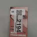 Heated Eyelash Curler Fast Heat Up in 5s - C-Shaped Rechargeable Electric Eyelash Curler for 24H Long Lasting Curls - Safe Anti-Burn Lash Curler Elevate Your Beauty with Stunning Lashes (Rose Pink, L)