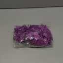 RECUTMS 10 Packs Christmas Glitter Poinsettia Flowers Artificial Christmas Flowers Decorations Wedding Xmas Tree New Year Ornaments Xmas Garland Wreath DIY Decorations Supplies(Light Purple)