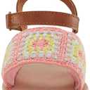 Carter's Unisex-Child Kaida Sandal (4 Toddler, Brown/Pink)