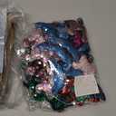 JOYIN 30 Pack Valentines Day Gift Cards with Gift Glitter Flip Sequin Keychain for Valentine's Classroom Exchange Prizes, Kids Party Favors