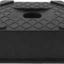 Trailer Jack Block 18,000 lbs. Capacity Camper Stabilizer Blocks Rubber Heavy Duty RV Jack Stabilizer Support Foot Plate Black