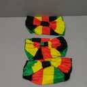 BBTDIN Juneteenth Headband Black Green Yellow Red Hair Band African Jamaica Rasta Headwear BNF03 (Turban-A1, Free Size)3 Pcs