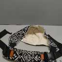 Baby Sling Carrier Newborn to Toddler Adjustable One-Shoulder Design with Hip Seat Support, Labor-Saving Baby Wraps Carrier 10-30 lbs(Black Sailboat) (Classic)