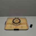 Cutting Boards Charcuterie Board with Clear Lid, Travel Portable Cheese Board Charcuterie Boxes Kitchen