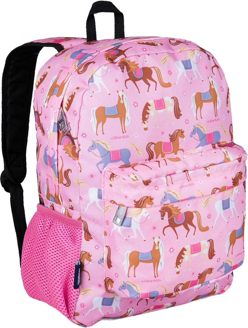 Wildkin 16-inch Kids Backpack  Durable, Padded & Spacious School Bag for Boys & Girls (Horses) Wildkin 16-inch Kids Backpack  Durable, Padded & Spacious School Bag for Boys & Girls (Horses)