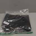 19.6" x 19.6" x 5.9" Insulated Pizza Delivery Bag with Zipper Closure, Thermal Food Carrier for Hot & Cold Meals, Reusable Delivery Bag for Catering, Transport & Home Use, Black (1 Pack)