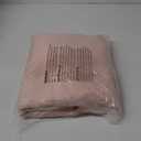 EXCLUSIVE HOME Sateen Twill Woven Room Darkening Blackout Grommet Top Curtain Panel Pair, 52"x84", Blush