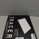 RTjoy Rechargeable A4 LED Light Tracing Pad, Adjustable Battery Powered Drawing Tablet, Artcraft Portable Light Copy Board for Tattoo Transferring, Diamond Art, Weeding Vinyl