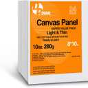 Canvas Boards for Painting 8x10 Inch, 24-Pack Bulk Canvas Value Pack - Art Supplies Blank Paint Canvas Panels for Kids, Adults, Acrylic, Oil, Watercolor, Tempera, Gouache