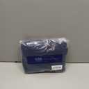 Wrap Around Dust Ruffle Bed Skirt - Navy Blue - for Queen Size Beds with 15 Inch Drop - Elastic Strap - Adjustable Pleated Bedskirt with Brushed Fabric and Wrinkle Free - for Women, Men, Kids & Teens