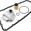 RE0F10A RE0F10B JF011E Transmission Filter Oil Pan Gasket Kit 05191890AA Compatible with Jeep Nissan Dodge Mitsubishi Compass Patriot Rogue Sentra Lancer Outlander Caliber