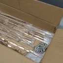 4pcs 5 Arm Acrylic Candelabra,Clear Candle Holder for Wedding,45.7inch Tall Floor Candle Holders for Ceremony Birthday Party Home Decoration Fit 0.8 LED Candles