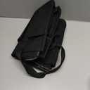 Canvas Tote Bag for Women, Large Shoulder Bag with Laptop Compartment & Zipper, Ideal for Work Travel College Teacher (Black)