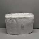 BPC Organic Feather Down Comforter California King, Hotel-Luxury Fluffy Duvet Insert with 100% Cotton Cover and Puffy Feather Down Filling for All-Season, Ivory White, 104x96 Inches