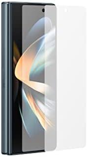 SAMSUNG Z Fold4 Front Protective Film, Phone Screen Protector, Display Shield, High Touch Sensitivity, Anti Scratch& Fingerprint Protection US Version, Transparent, Pack of 2