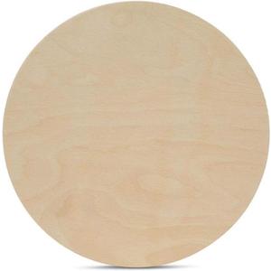 Wood Circles 11 inch 1/2 inch Thick, Unfinished Birch Plaques, Pack of 1 Wooden Circle for Crafts and Blank Sign Rounds, by Woodpeckers